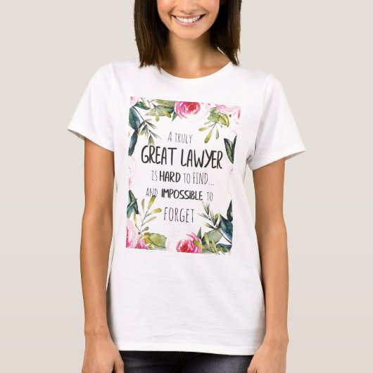 T-shirt Meilleur avocat Cadeau Great Giftidea pour avocats (Devant)
