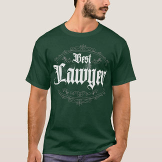 T-shirt Meilleur avocat classique