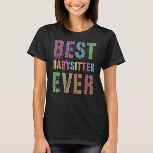 T-shirt Meilleur Babysitter Jamais Merci Hello Summer Appr