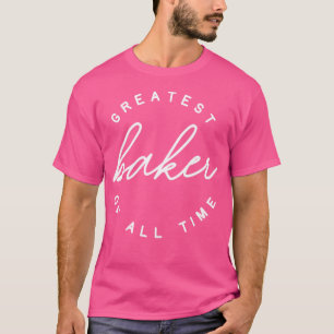 T-shirt Meilleur Baker De Tous Les Temps Chèvre Drôle Mign