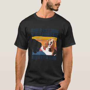 T-shirt Meilleur Basset Hound Papa Jamais Chien Fête des p