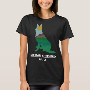 T-shirt Meilleur Berger Allemand Papa