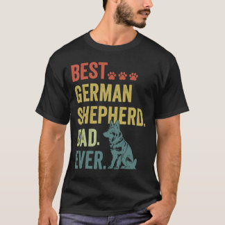 T-shirt Meilleur berger allemand papa jamais