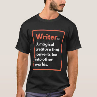 T-shirt Meilleur Blogger Novelist Auteur Drôle Ecriture Dé