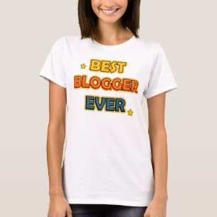 T-shirt Meilleur Blogueur jamais