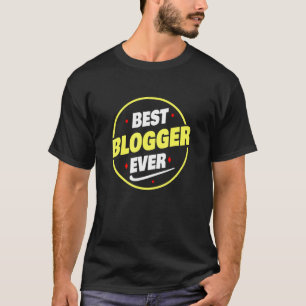 T-shirt Meilleur Blogueur Qui Parle De Blogger