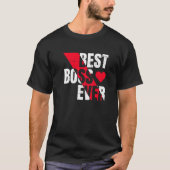 T-shirt Meilleur Boss Ever Entrepreneur Homme d'affaires B (Devant)