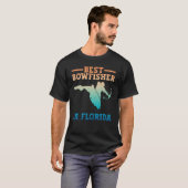 T-shirt Meilleur Bowfisher En Louisiane - BowFishing (Devant entier)