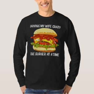 T-shirt Meilleur Burger Design Pour Hommes Papa Hamburger 