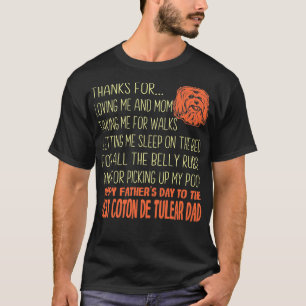 T-shirt Meilleur cadeau de Fête des pères Coton De Tulea