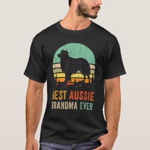 T-shirt Meilleur cadeau de grand-mère jamais Aussie Chien