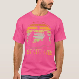 T-shirt Meilleur cadeau de Noël Cool Jésus scène de la Nat