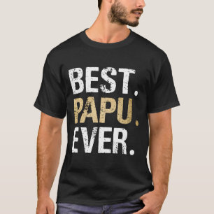 T-shirt Meilleur cadeau Papu pour grand-père de Grandgirl