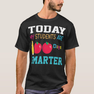 T-shirt meilleur cadeau pour 00 jours d'école