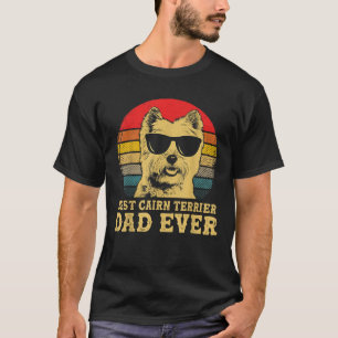 T-shirt Meilleur Cairn Terrier Papa Jamais Amoureux de les