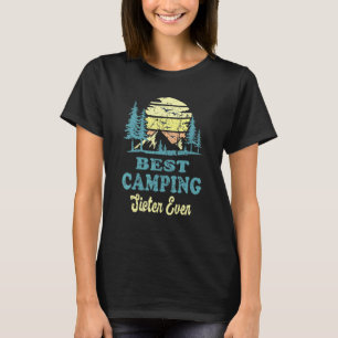 T-shirt Meilleur Camping Soeur Ever Camper Sis Vintage