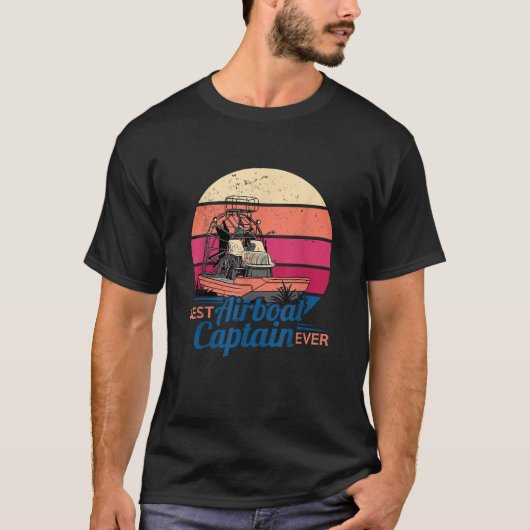 T-shirt Meilleur Capitaine d'Aéronefs Ever Floride Evergla (Devant)