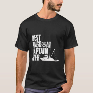 T-shirt Meilleur capitaine de remorqueur jamais Expert de 