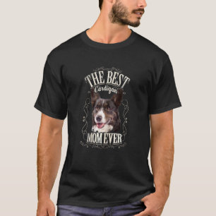 T-shirt Meilleur Cardigan Femme Welsh Corgi Papa Toujours