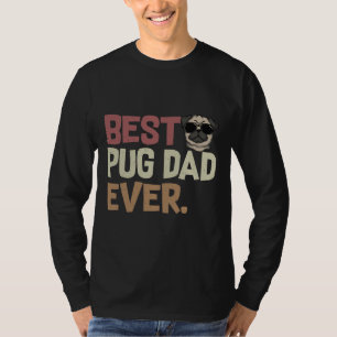 T-shirt Meilleur Carlin Papa Jamais Drôle Carlin Propriéta