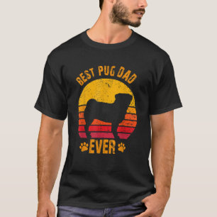 T-shirt Meilleur Carlin Papa Jamais Drôle Père Cadeau