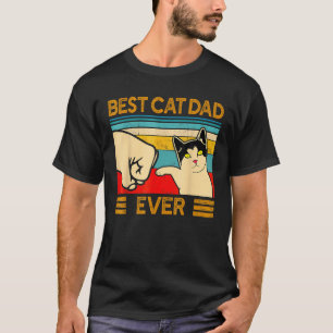 T-shirt Meilleur Cat Papa Ever Funny Cat Daddy Father Day