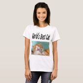 T-shirt Meilleur Cat Photo (Devant entier)