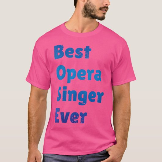 T-shirt Meilleur Chanteur D'Opéra Pour Les Filles (Devant)