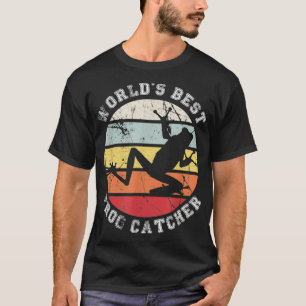 T-shirt Meilleur chasseur de grenouilles au monde