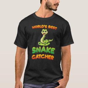 T-shirt Meilleur Chasseur de serpents à capturer des serpe