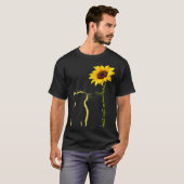T-shirt Meilleur Chat Maman Ever Sunflower Mère's Day Cade (Devant entier)