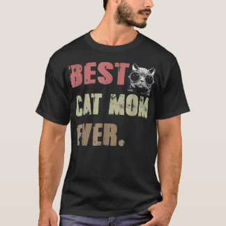T-shirt Meilleur Chat Maman Jamais T Drôle Amoureux des ch