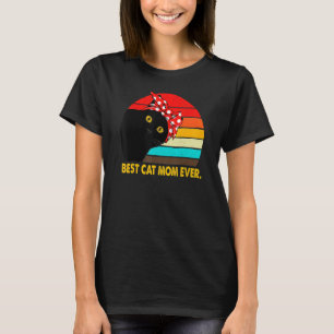 T-shirt Meilleur Chat Nana Jamais Vintage Rétro Chat Kitte