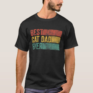 T-shirt Meilleur chat papa Jamais Chat papa Amoureux des c