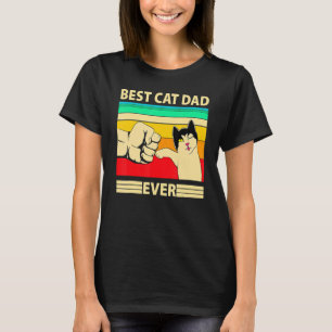 T-shirt Meilleur Chat Papa Jamais Chat Papa Père Jour 4