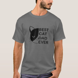 T-shirt Meilleur Chat papa Jamais Drôle Chat Daddy Fête