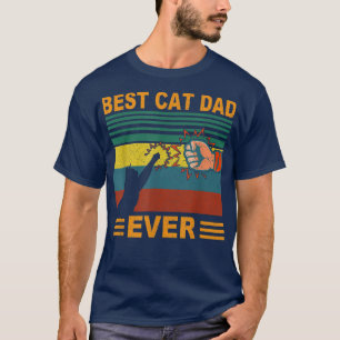 T-shirt Meilleur Chat Papa Jamais Drôle Chat Papa Père Jou