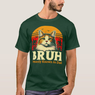 T-shirt Meilleur Chat Papa Jamais Père Fête des pères Cade