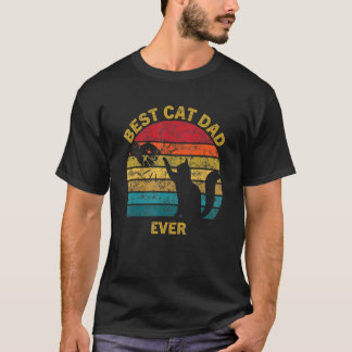 T-shirt Meilleur Chat Papa Jamais Pour Papa Sur Fête des p