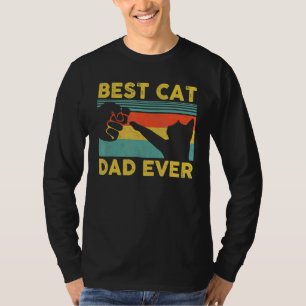 T-shirt Meilleur Chat Papa Jamais T- Chat Papa Père Jour 3
