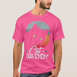 T-shirt Meilleur Chat Papa Papa Papa Papa Jamais Amoureux