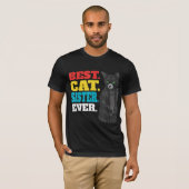 T-shirt Meilleur Chat Soeur Jamais Mignonne Kitty Chat Lov (Devant entier)