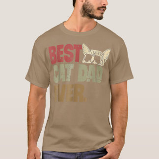 T-shirt Meilleur Chat Vintage Papa Jamais Chat Daddy Don 2