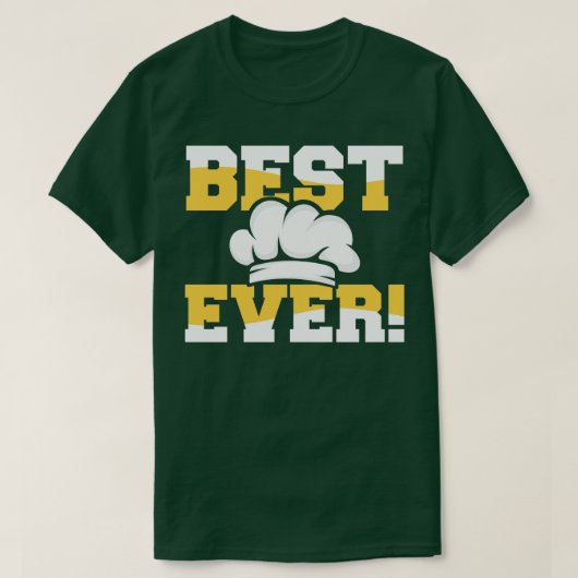 T-shirt Meilleur Chef jamais (Design devant)