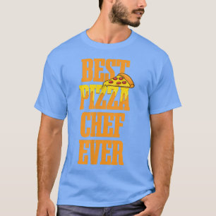 T-shirt Meilleur Chef Pizza Ironique Cuisine Italienne Lov