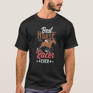 T-shirt Meilleur Cheval de Course Jamais Chevaux Course Co
