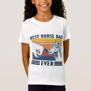 T-Shirt Meilleur Cheval Papa Jamais Drôle Cheval Amoureux 