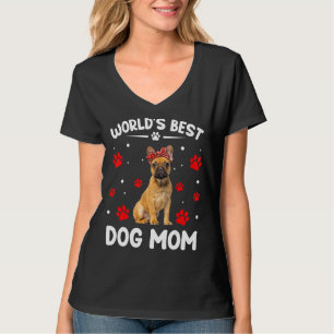 T-shirt Meilleur Chien de Chien à Chien Français au monde 