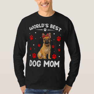 T-shirt Meilleur Chien de Chien à Chien Français au monde 
