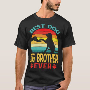T-shirt Meilleur CHIEN GRAND FRÈRE Jamais Vintage
